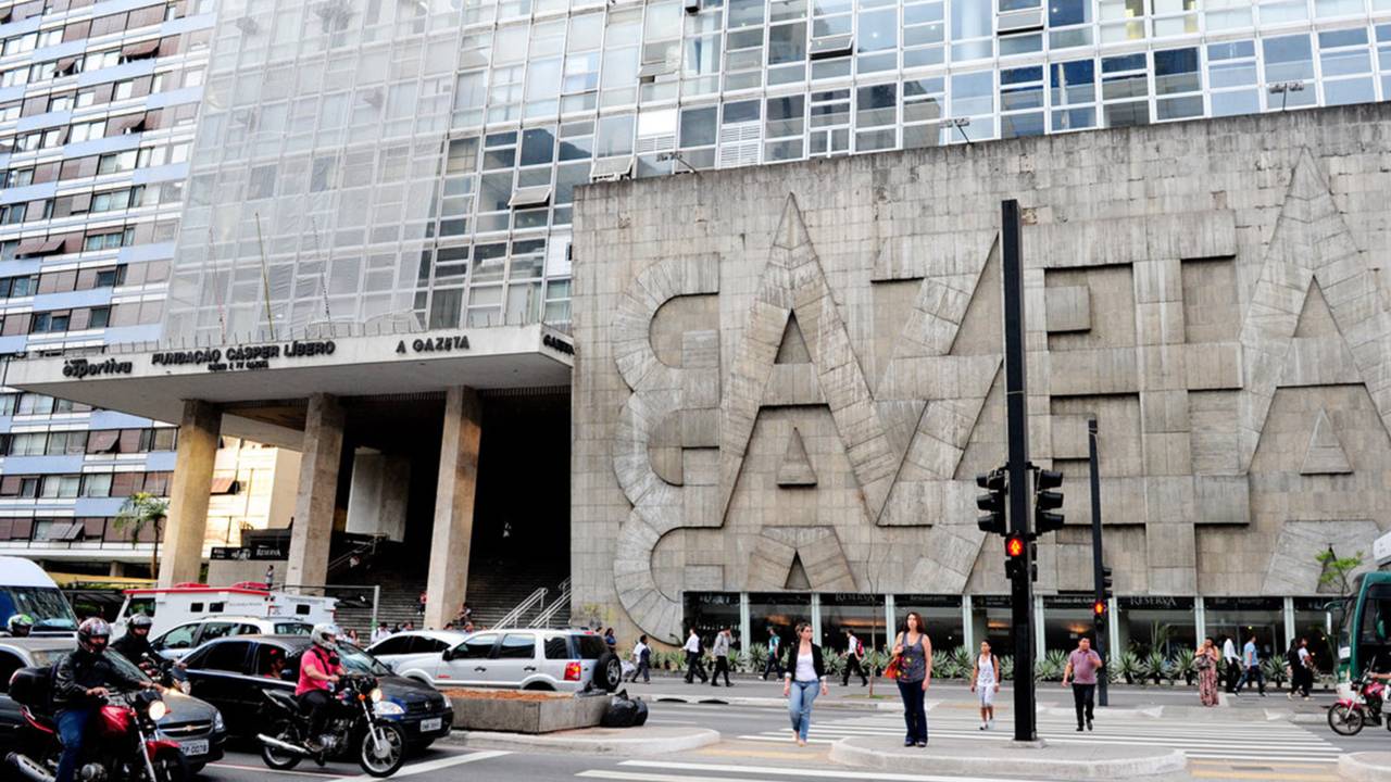 Faixada Gazeta Reserva Cultural Avenida Paulista
