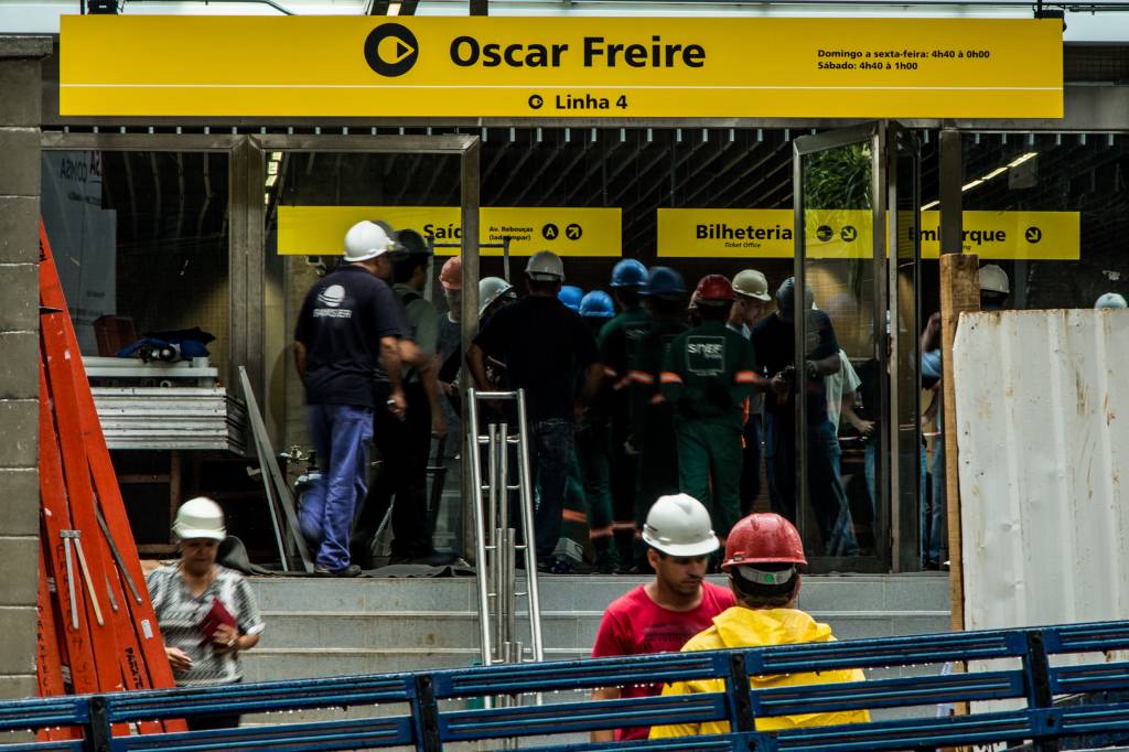Violência em SP: PM leva facada e mata suspeito na Estação Oscar Freire