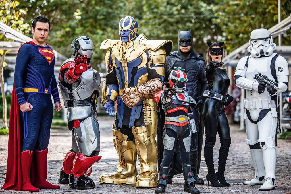 Super-heróis tomam conta do Open Mall The Square