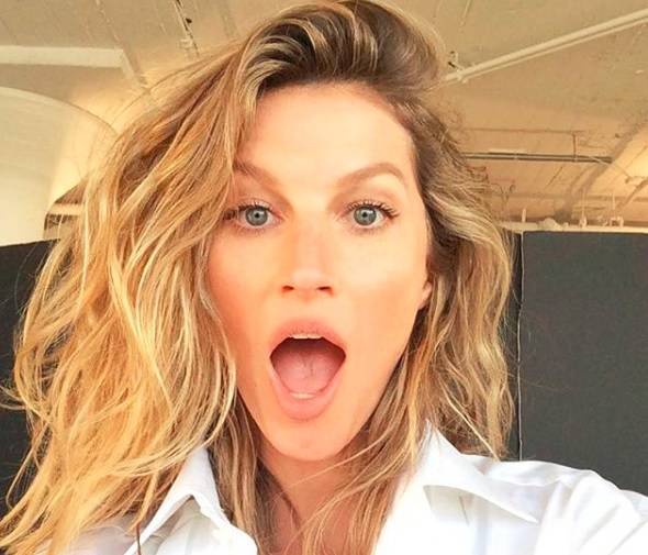 Gisele Bündchen aparece com cabelos curtos em campanha