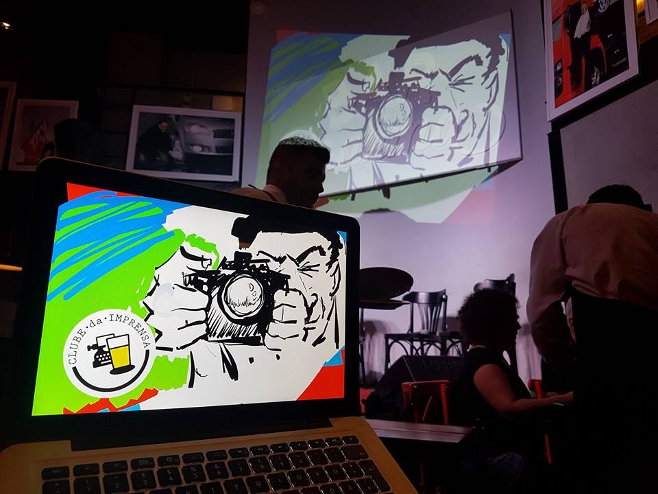 Bar Brahma recebe o Clube da Imprensa