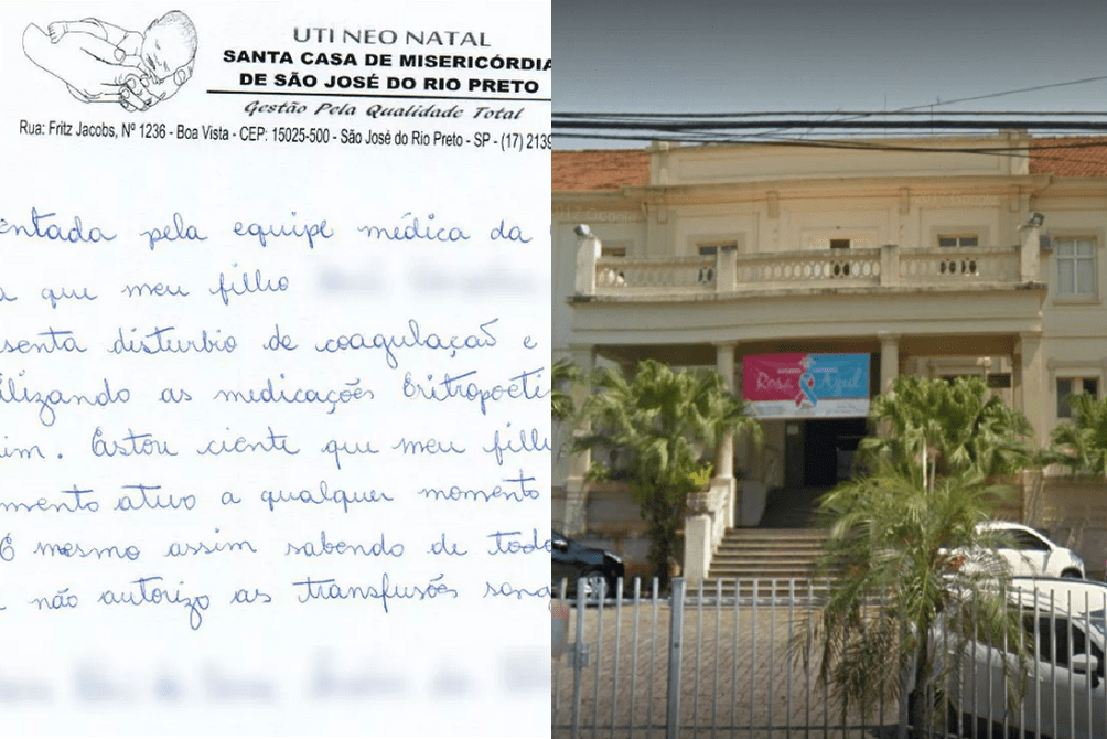 Justiça libera transfusão de sangue em bebê filho de testemunhas de Jeová