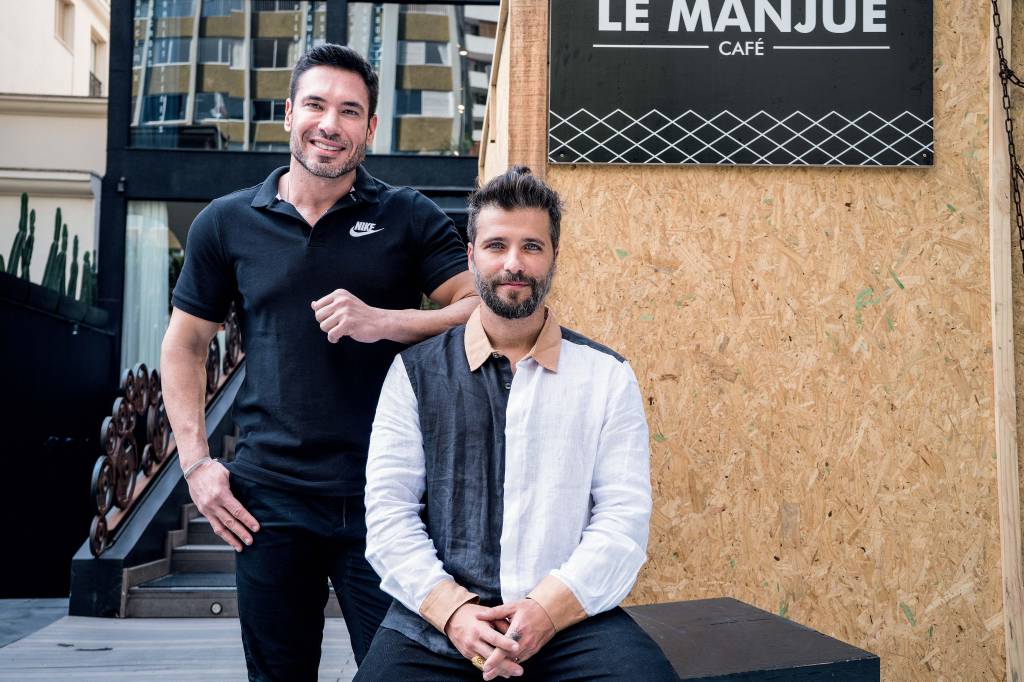 Bruno Gagliasso abre café Le Manjue dentro de academia
