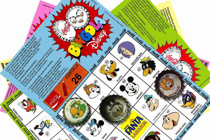 Bingola Disney – a mania das crianças dos anos 70