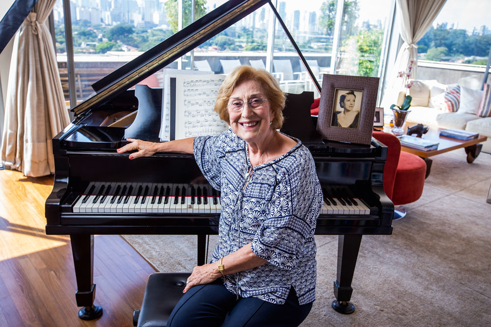 Aos 84 anos, ela é uma das principais ativistas da música erudita no país