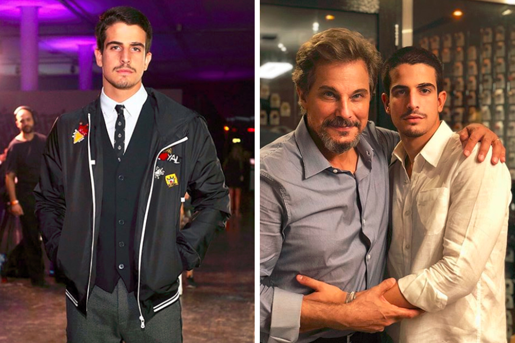 Enzo Celulari mostra tatuagem em homenagem ao pai, Edson Celulari