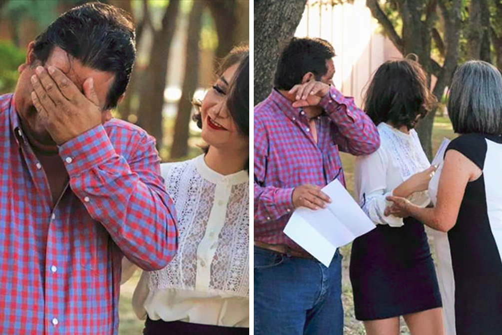 Após decepcionar os pais, jovem passa 6 anos planejando surpresa especial