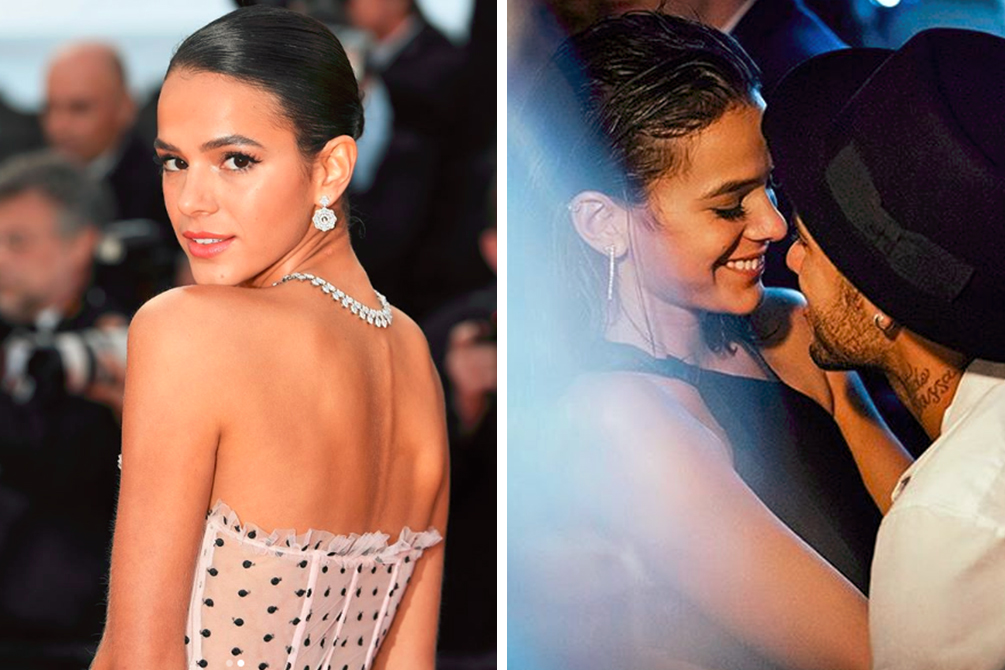 Bruna Marquezine responde seguidor que elogiou Neymar Jr. na internet