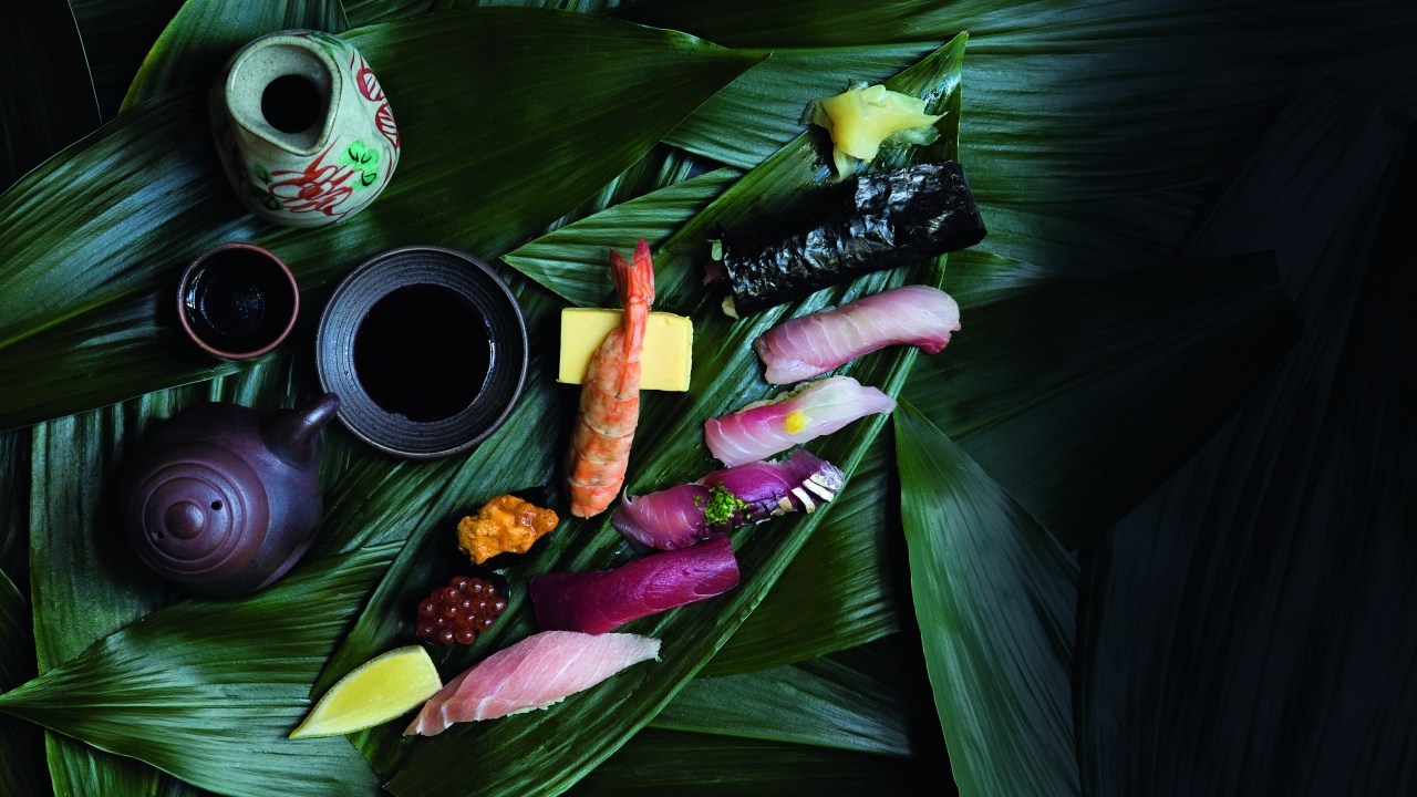 Sushis do restaurante Shin-Zush