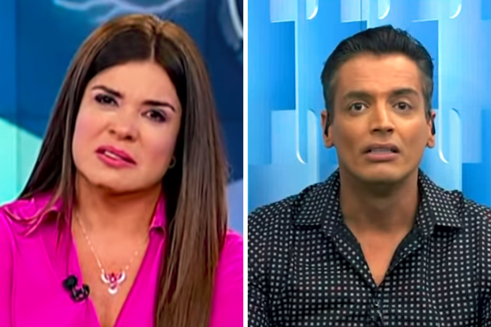 Mara vai às lágrimas após “alfinetada” de Leo Dias no Fofocalizando