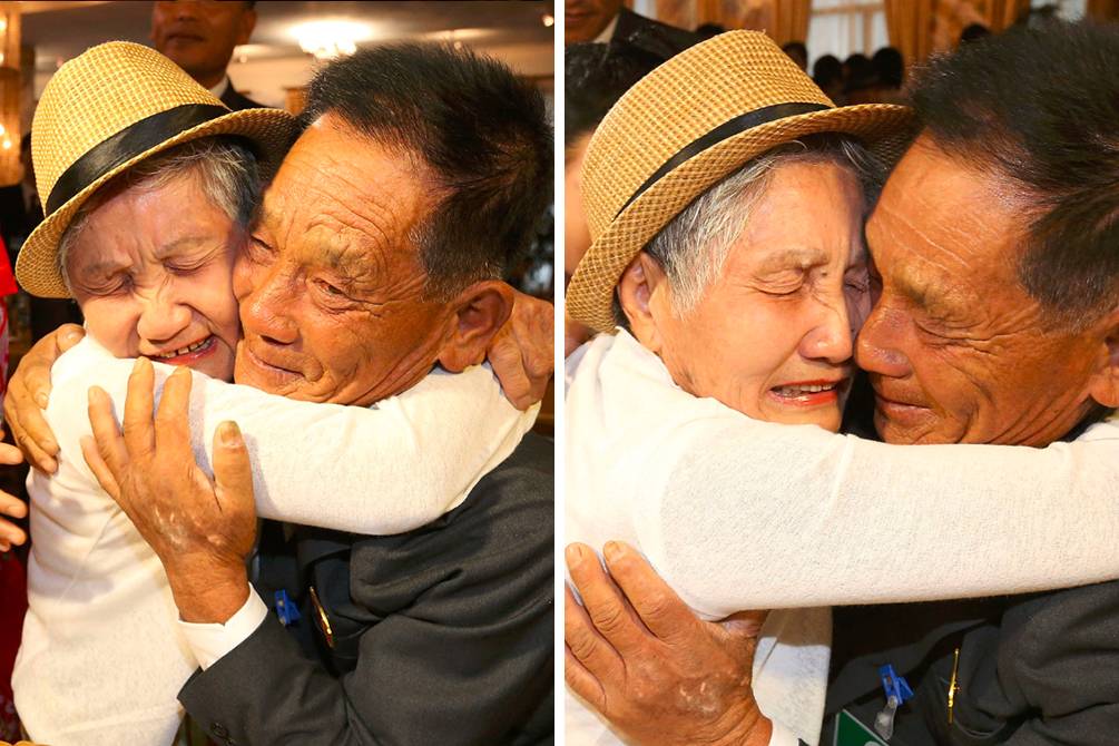 Separados há 68 anos, uma mãe e seu filho se reencontraram