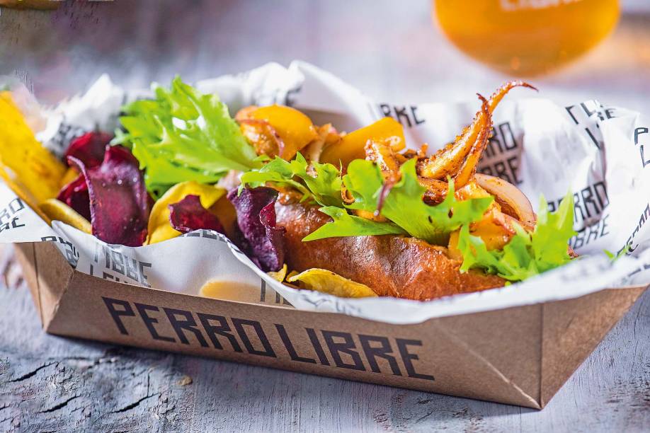 Sanduíche de lula é uma das comidinhas Sanduíche de lula é uma das comidinhas