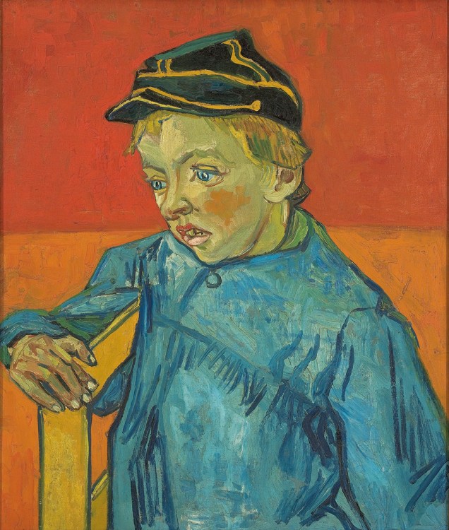 O Escolar (1888), de Vincent Van Gogh O Escolar (1888), de Vincent Van Gogh
