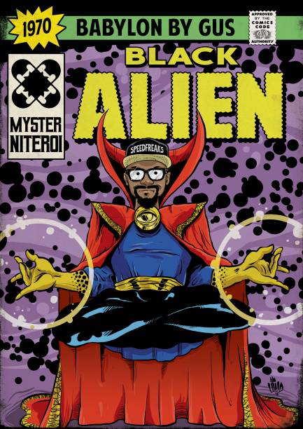 Ex-membro do Planet Hemp, Black Alien ganhou o traje do mago Dr. Estranho Ex-membro do Planet Hemp, Black Alien ganhou o traje do mago Dr. Estranho