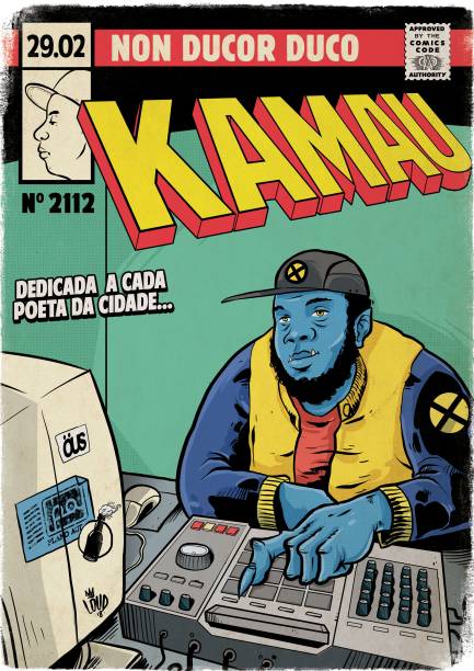 Al&eacute;m de rapper, Kamau tamb&eacute;m &eacute; professor de matem&aacute;tica, o que o levou a encarnar o papel de Fera, alterego do inteligente Hank McCoy, dos X-Men