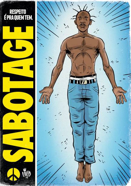 Morto em 2003, Sabotage &eacute; lembrado como o poderoso Dr. Manhattan, da s&eacute;rie Watchmen