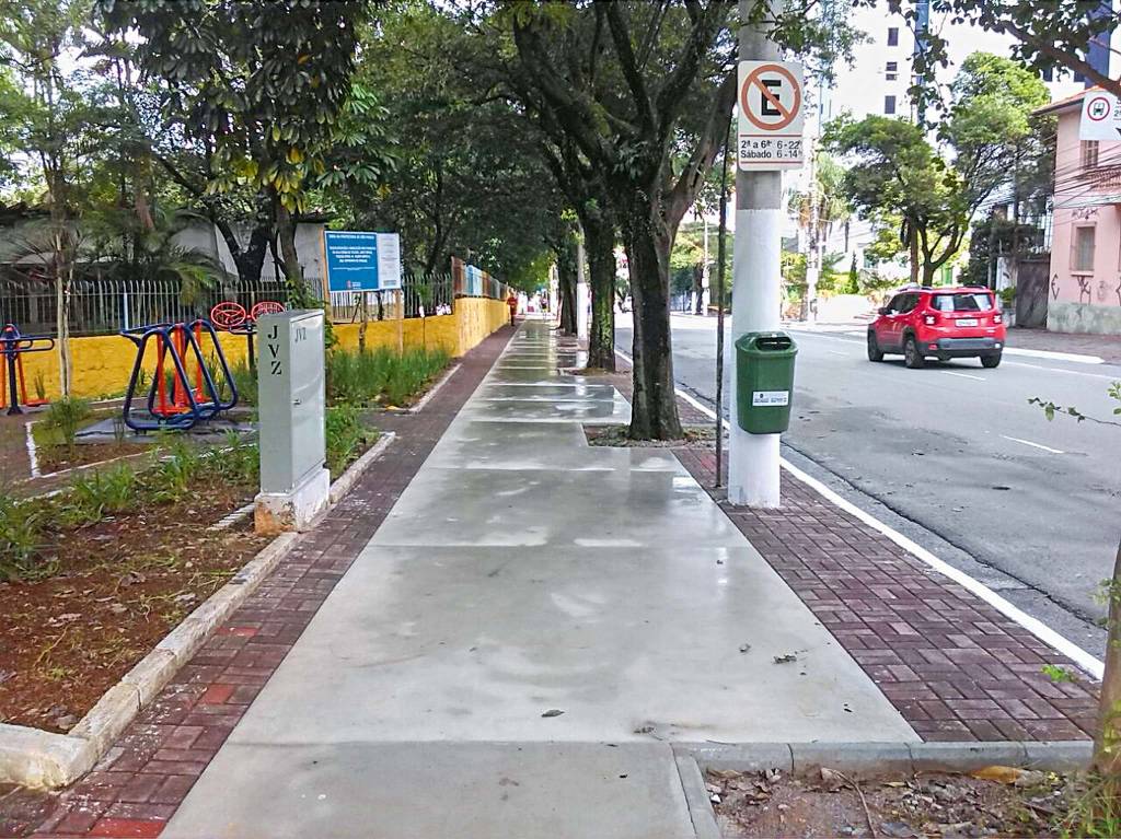 A Rua Pedro de Toledo, na Vila Mariana A Rua Pedro de Toledo, na Vila Mariana