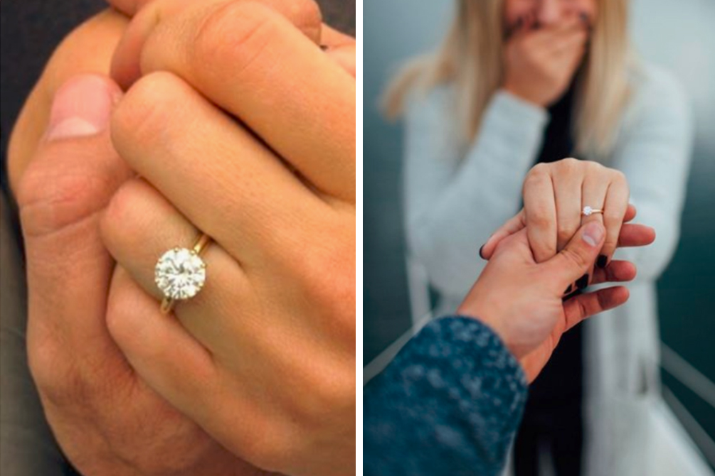 Mulher divide opiniões após questionar valor de aliança de noivado