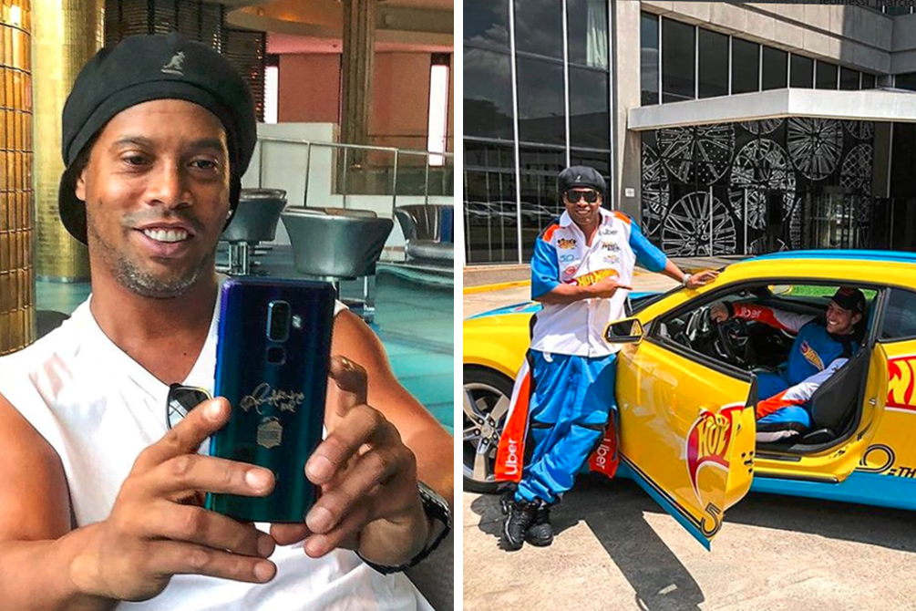 Noiva de Ronaldinho Gaúcho chora em desabafo ao vivo no Instagram