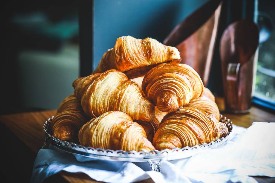 Os croissants, folhados como poucos da cidade Os croissants, folhados como poucos da cidade