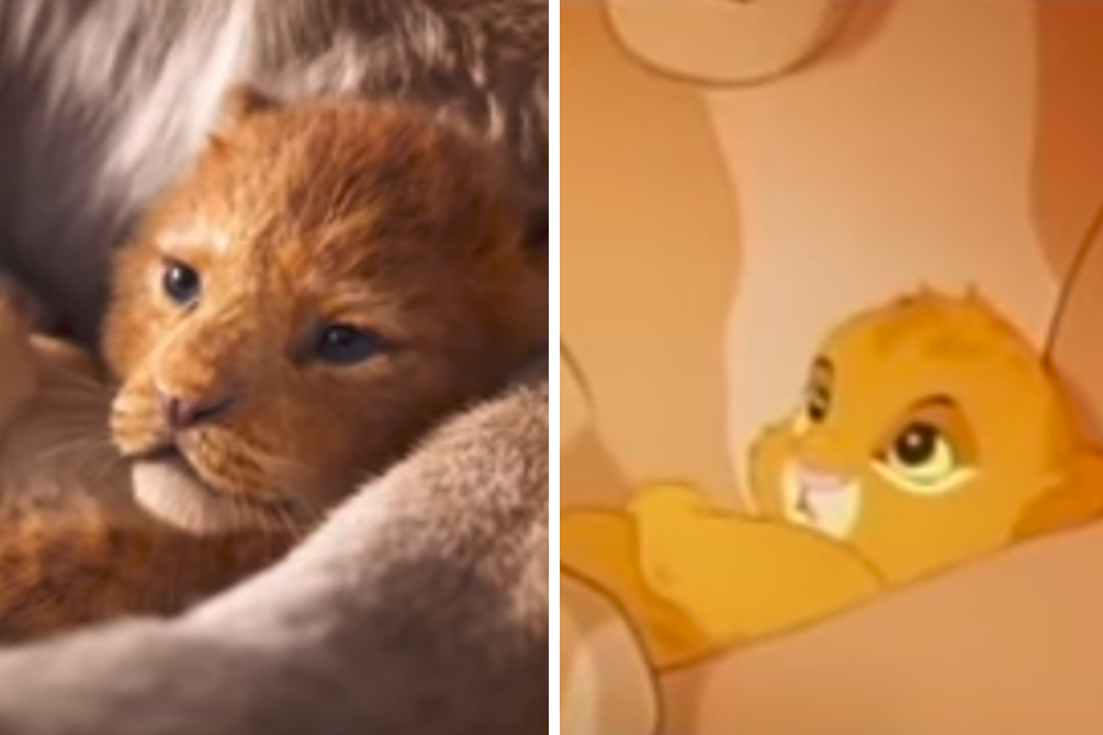 Vídeo faz sucesso ao comparar novo O Rei Leão com animação de 1994