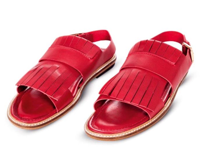 Sand&aacute;lias de couro &ndash; Matri