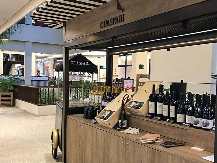 Vinícola Guaspari inaugura loja pop-up no Shopping Cidade Jardim