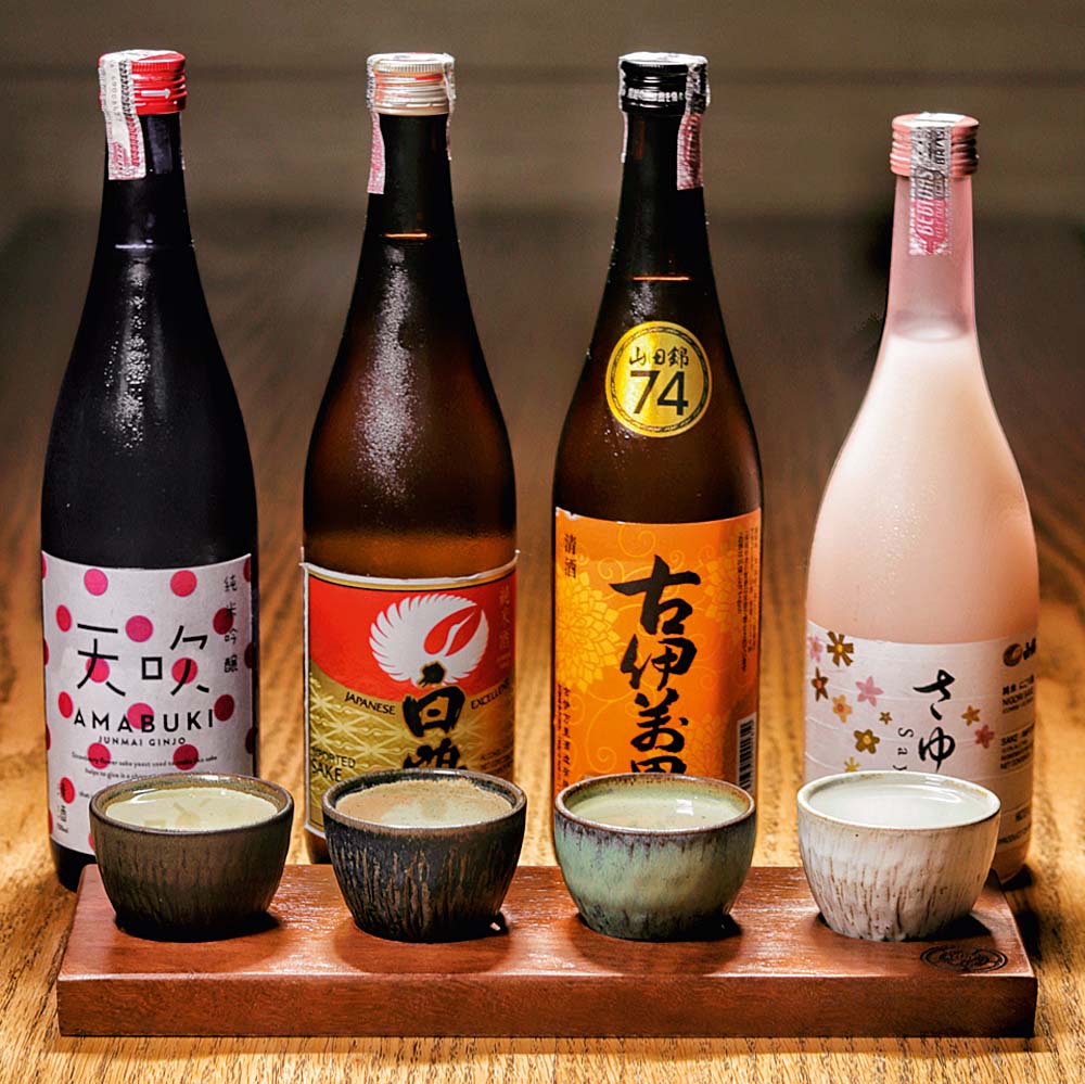 Hirá Ramen Izakaya oferece boa degustação de saquês