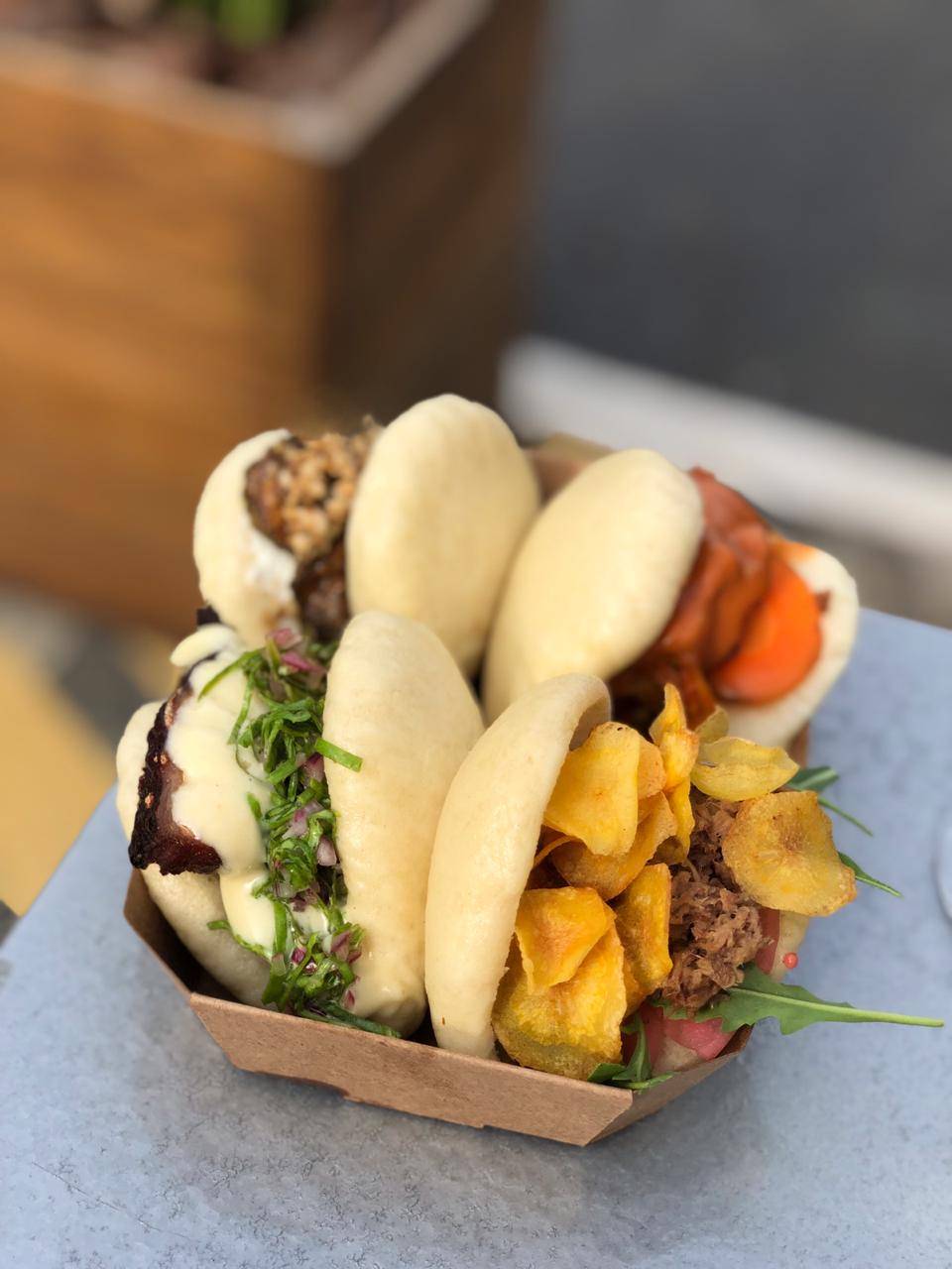 Bao Bao Baby faz o sanduíche oriental da moda