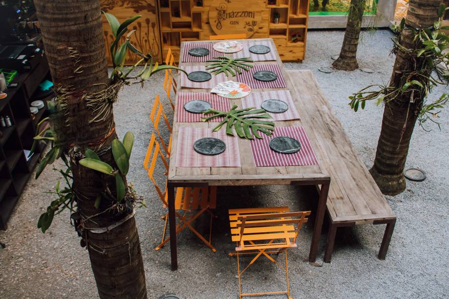 Ambiente agradável tem elementos da natureza Ambiente agradável tem elementos da natureza