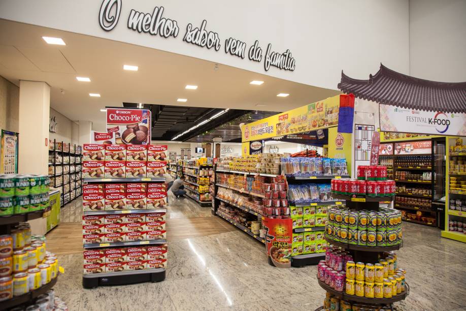 O mercado coreano: 90% dos produtos são importados O mercado coreano: 90% dos produtos são importados