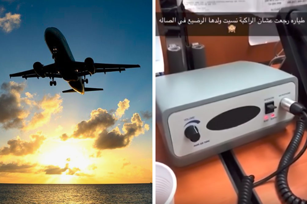 Avião dá meia-volta após mãe esquecer bebê em terminal de aeroporto