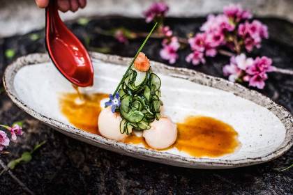 Kinoshita - sunomono de lichia Kinoshita – sunomono de lichia