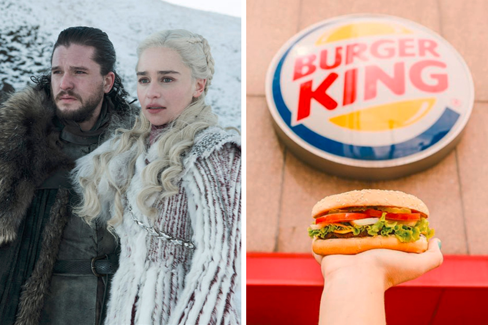 Game of Thrones inspira combo temático do Burger King