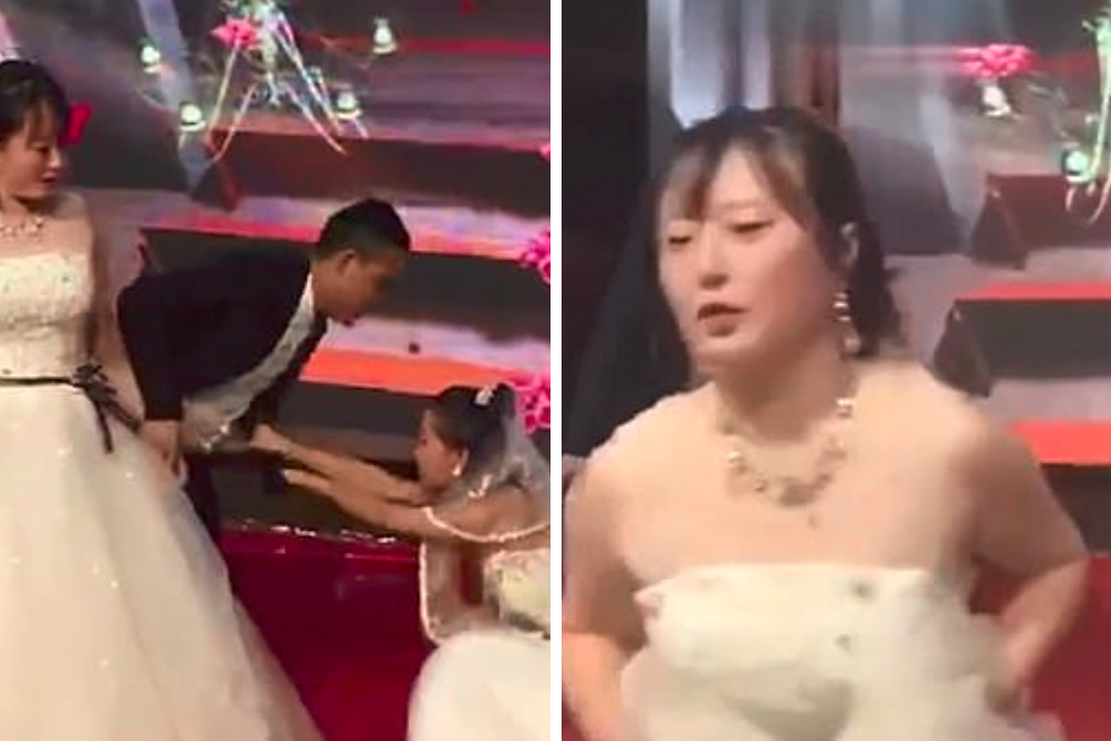 Mulher invade casamento de ex-namorado vestida de noiva e pede perdão