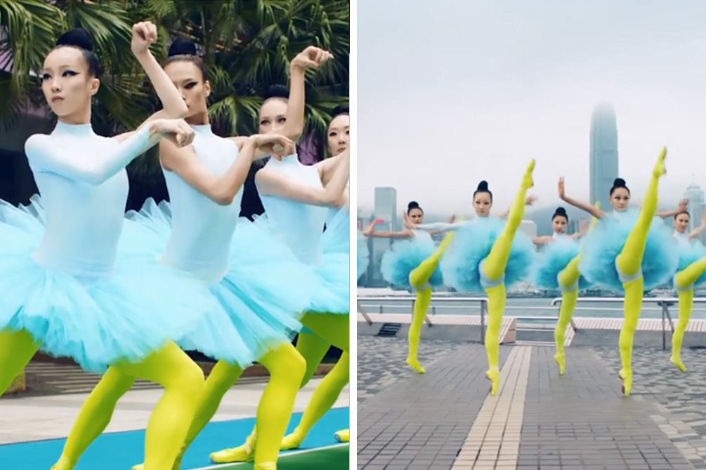 Vídeo diferentão celebra os 40 anos da companhia Hong Kong Ballet