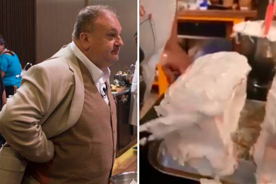 Jacquin posta vídeo fazendo bolo e internet não perdoa a aparência do doce