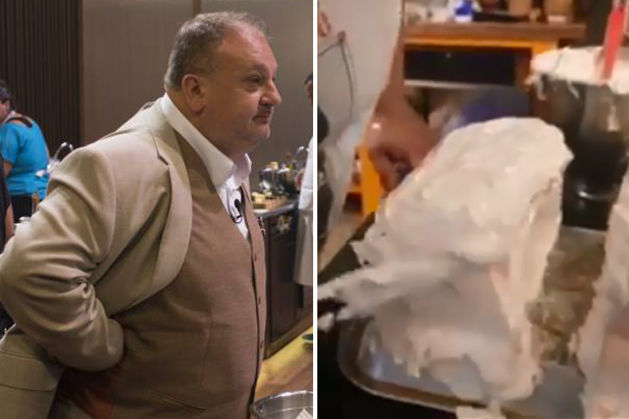 Jacquin posta vídeo fazendo bolo e internet não perdoa a aparência do doce