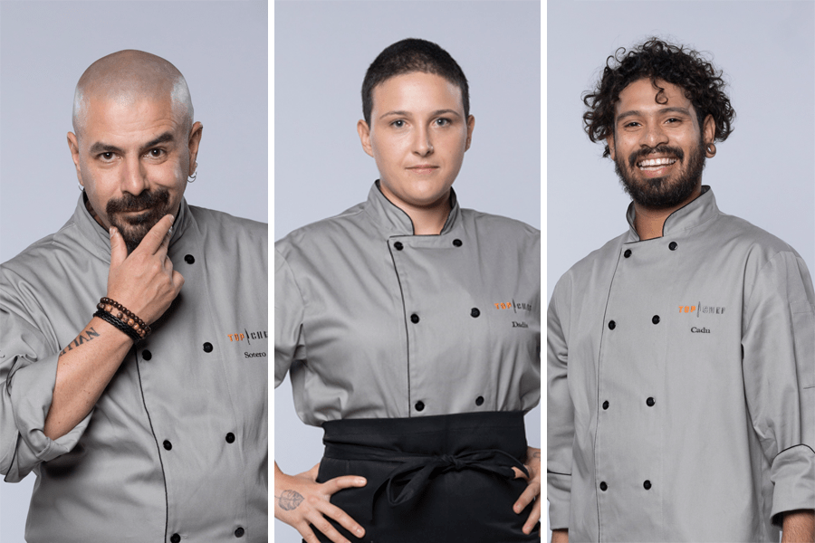 Participantes do Top Chef preparam menu especial no Mandioca Cozinha