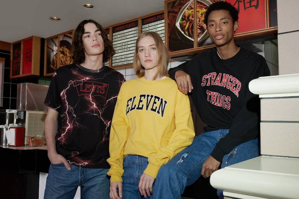 Levi’s traz coleção em parceria com a série ‘Stranger Things’