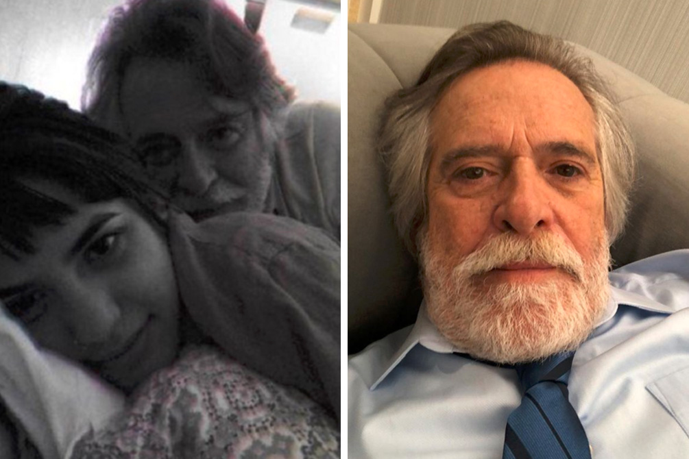 Namorada rebate seguidor após compartilhar foto na cama com José de Abreu