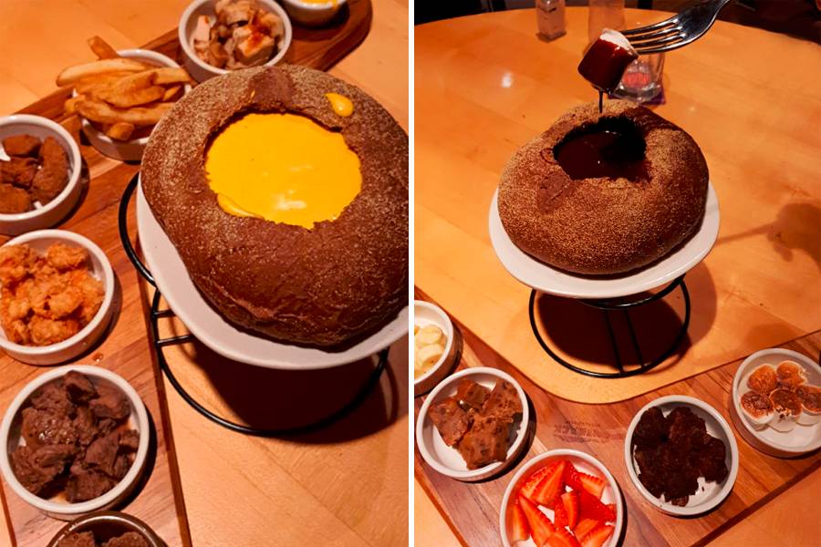 Testamos as fondues do Outback. Descubra se valem a pena