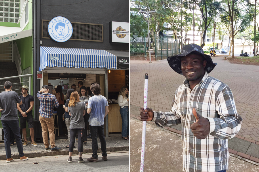 Hamburgueria faz campanha para funcionário haitiano após caso de xenofobia