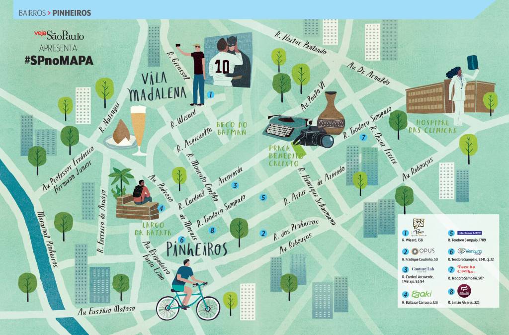 Especial Pinheiros: conheça as curiosidades e as atrações da região
