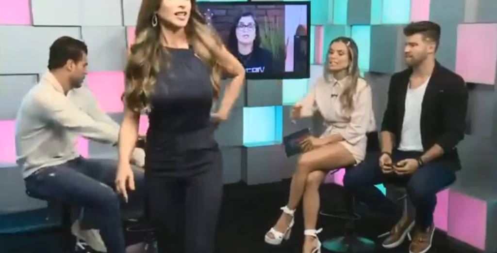 Após vencer reality da Record, Nicole Bahls dá piti e abandona entrevista