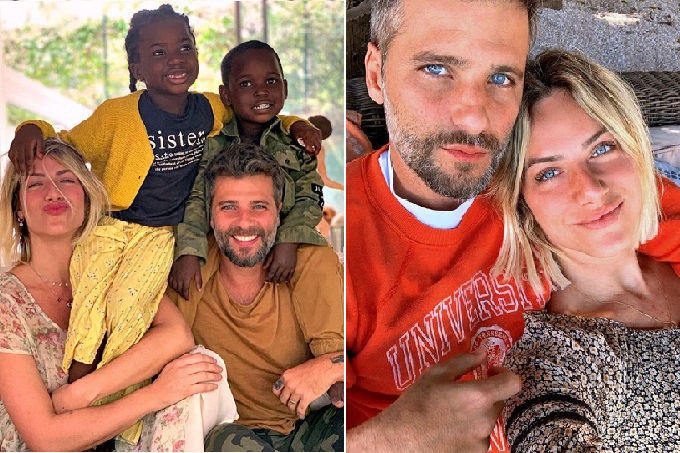 Bruno Gagliasso relembra como foi adoção de Titi e Bless