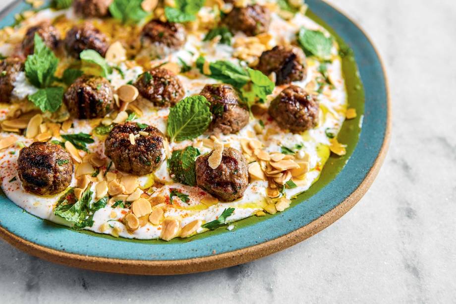 Cafta com coalhada Cafta com coalhada