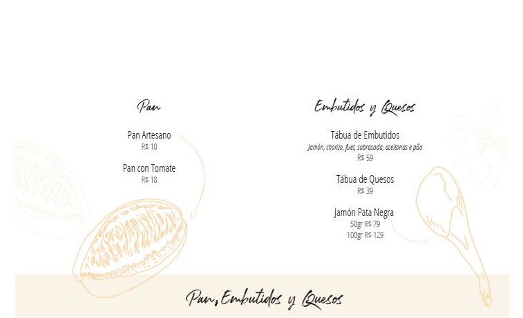 Tuy Bar, Cocina Tuy Bar, Cocina