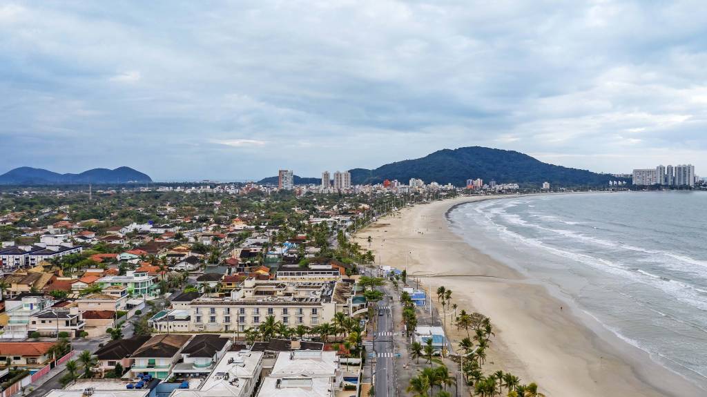 Praias da Baixada Santista estão fechadas para os banhistas