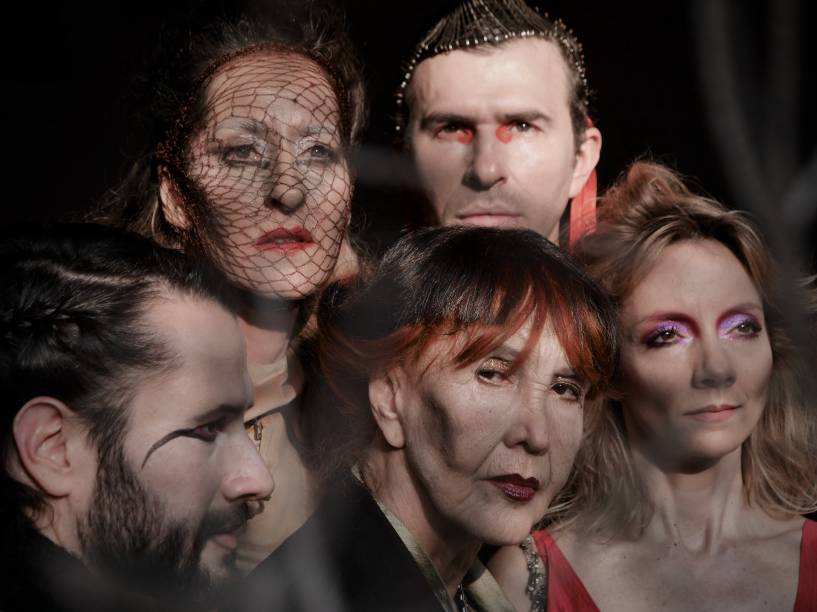 Insônia - Titus Macbeth: Helena Ignez, Djin Sganzerla, Samuel Kavalerski, Michele Matalon e Dirceu de Carvalho